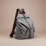 Sac toile à dos baroudeur organisé - Vue 1 - Sac Toile