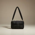 Sac toile bandoulière matelassé nylon - Vue 1 - Sac Toile