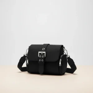 Sac toile bandoulière nylon structuré - Vue 1 - Sac Toile