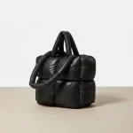 Sac toile cabas matelassé nylon léger - Vue 1 - Sac Toile