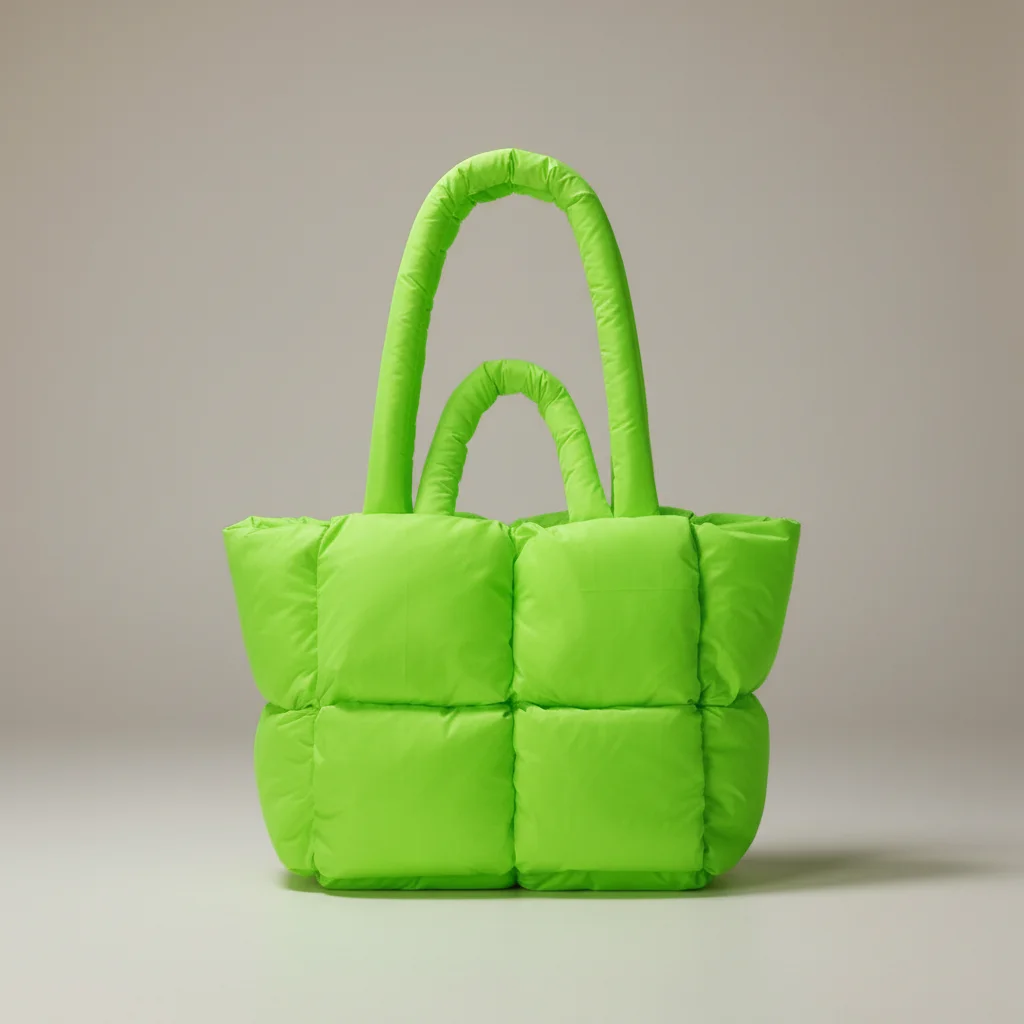 Sac toile cabas matelassé nylon léger - Vue 13 - Sac Toile