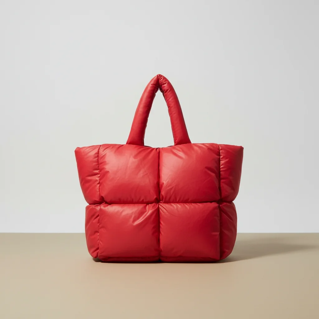 Sac toile cabas matelassé nylon léger - Vue 14 - Sac Toile