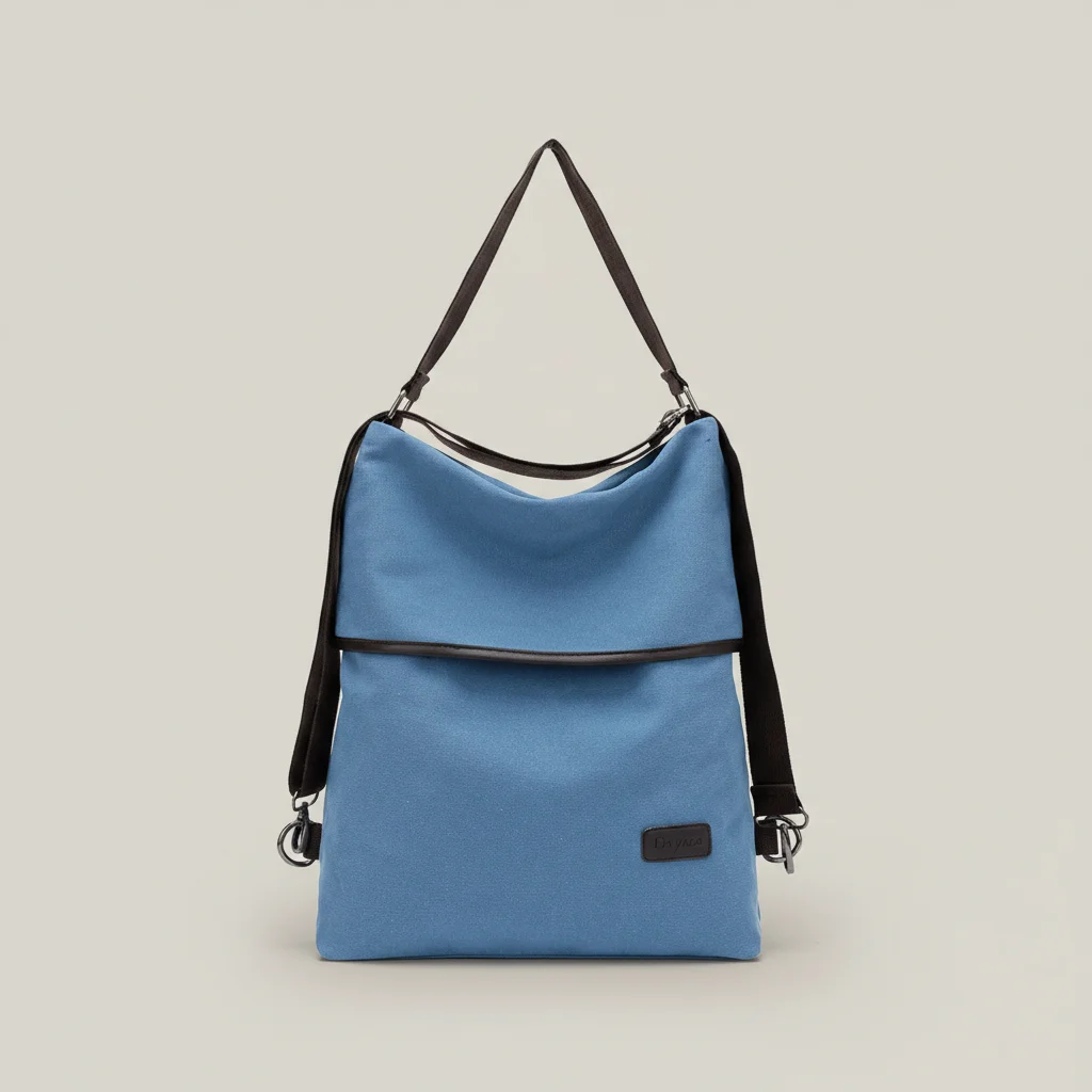 Sac toile convertible épaule et dos - Vue 9 - Sac Toile