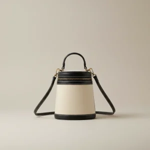 Sac toile cylindrique porté main - Vue 1 - Sac Toile