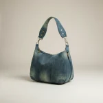 Sac toile épaule denim souple - Vue 1 - Sac Toile