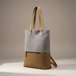 Sac toile épaule et dos multipoches - Vue 1 - Sac Toile