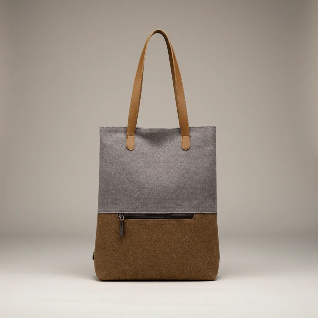 Sac toile épaule et dos multipoches - Vue 4 - Sac Toile