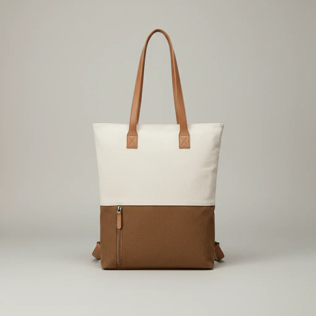 Sac toile épaule et dos multipoches - Vue 9 - Sac Toile