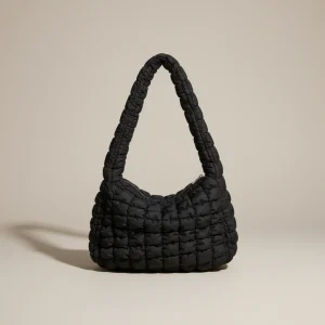 Sac toile épaule matelassé tendance - Vue 1 - Sac Toile