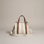 Sac toile femme élégant cuir - Vue 1 - Sac Toile