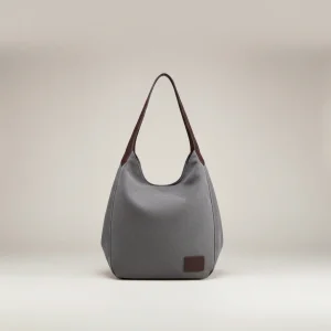 Sac toile fourre-tout souple quotidien - Vue 1 - Sac Toile