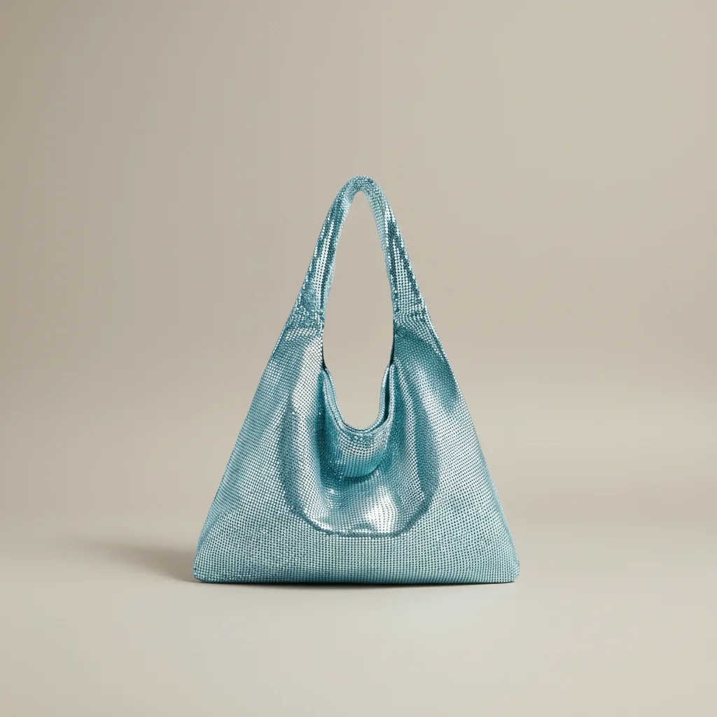 Sac toile métallisé porté épaule - Vue 11 - Sac Toile