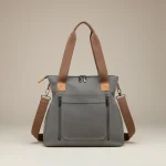 Sac toile multipoches bandoulière réglable - Vue 1 - Sac Toile