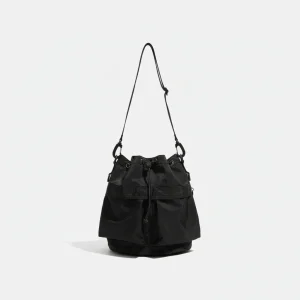 Sac toile seau nylon bandoulière réglable - Vue 1 - Sac Toile