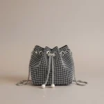 Sac toile seau strass soirée - Vue 1 - Sac Toile