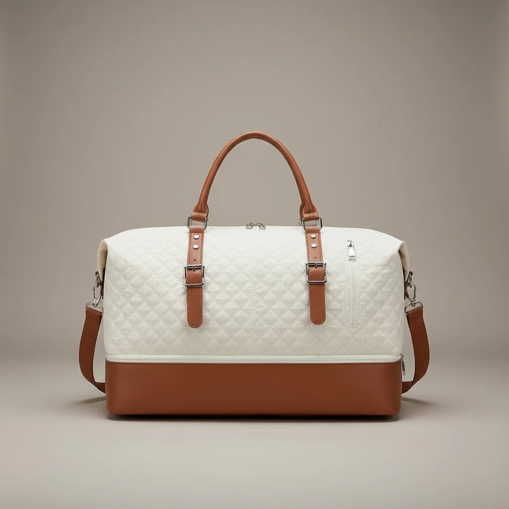 Sac toile voyage femme matelassé 40l - Vue 1 - Sac Toile