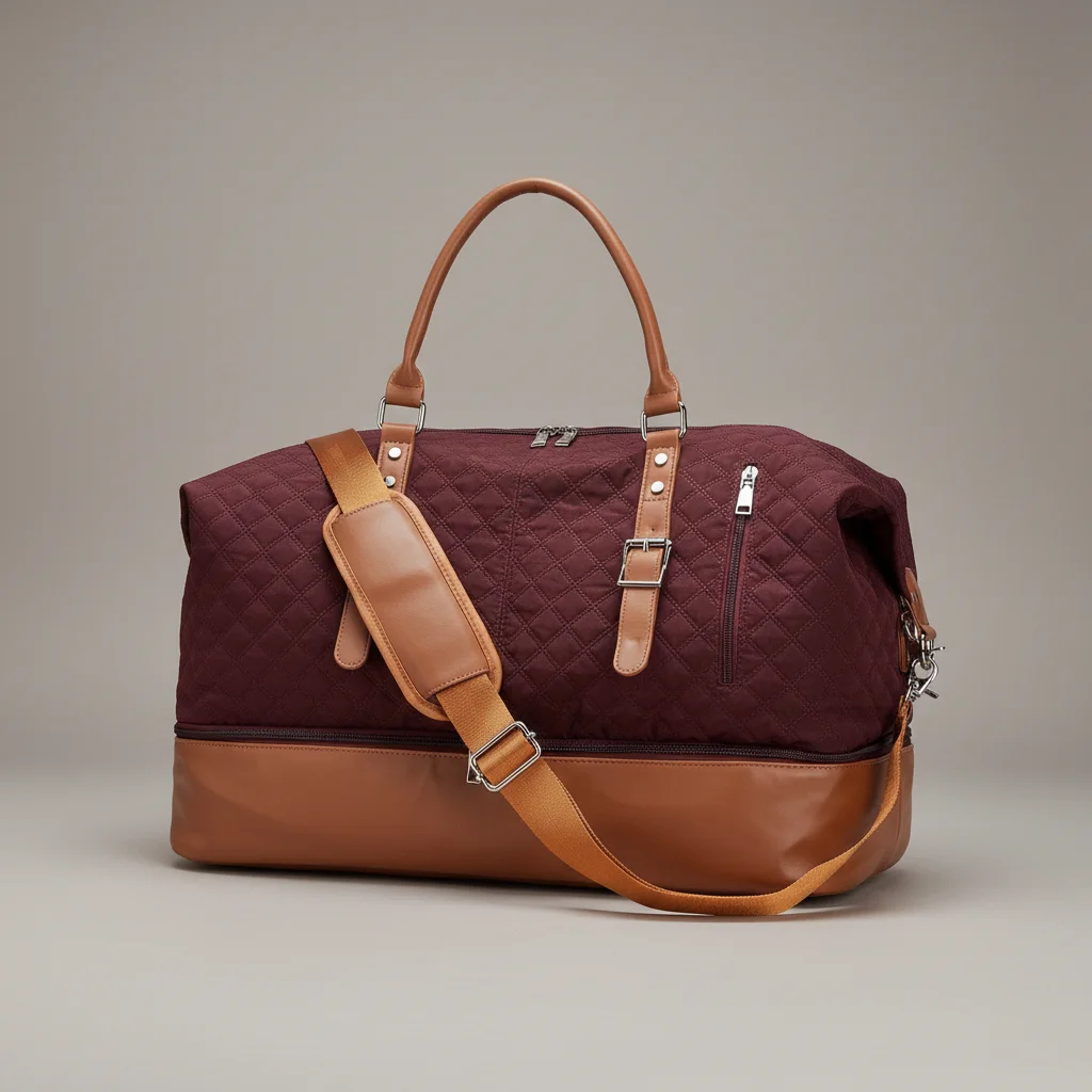 Sac toile voyage femme matelassé 40l - Vue 10 - Sac Toile