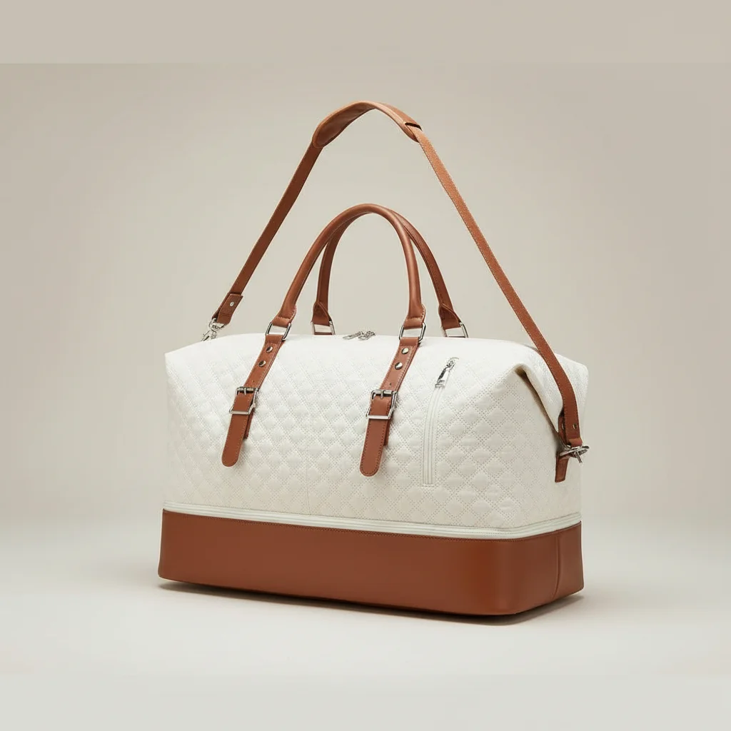 Sac toile voyage femme matelassé 40l - Vue 2 - Sac Toile