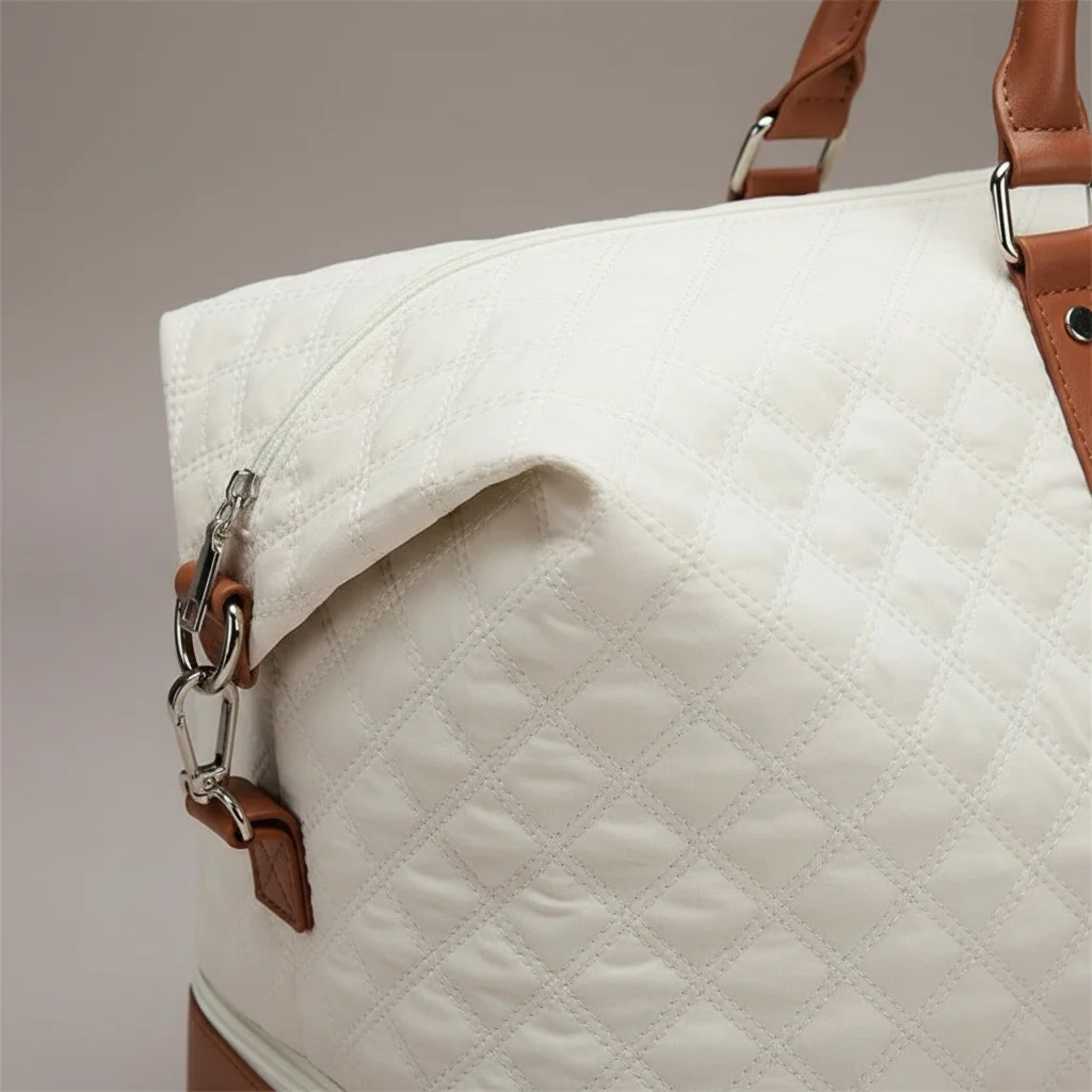 Sac toile voyage femme matelassé 40l - Vue 4 - Sac Toile