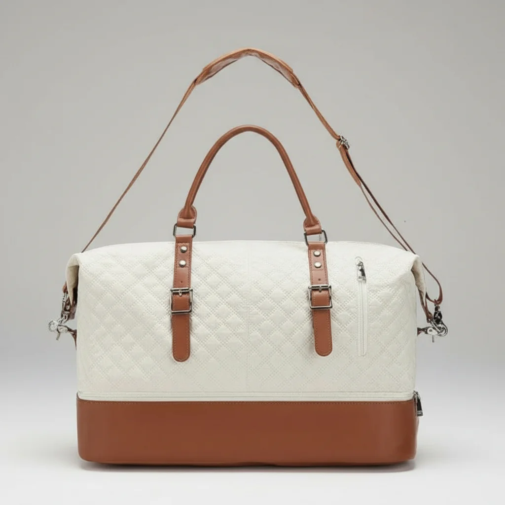 Sac toile voyage femme matelassé 40l - Vue 5 - Sac Toile