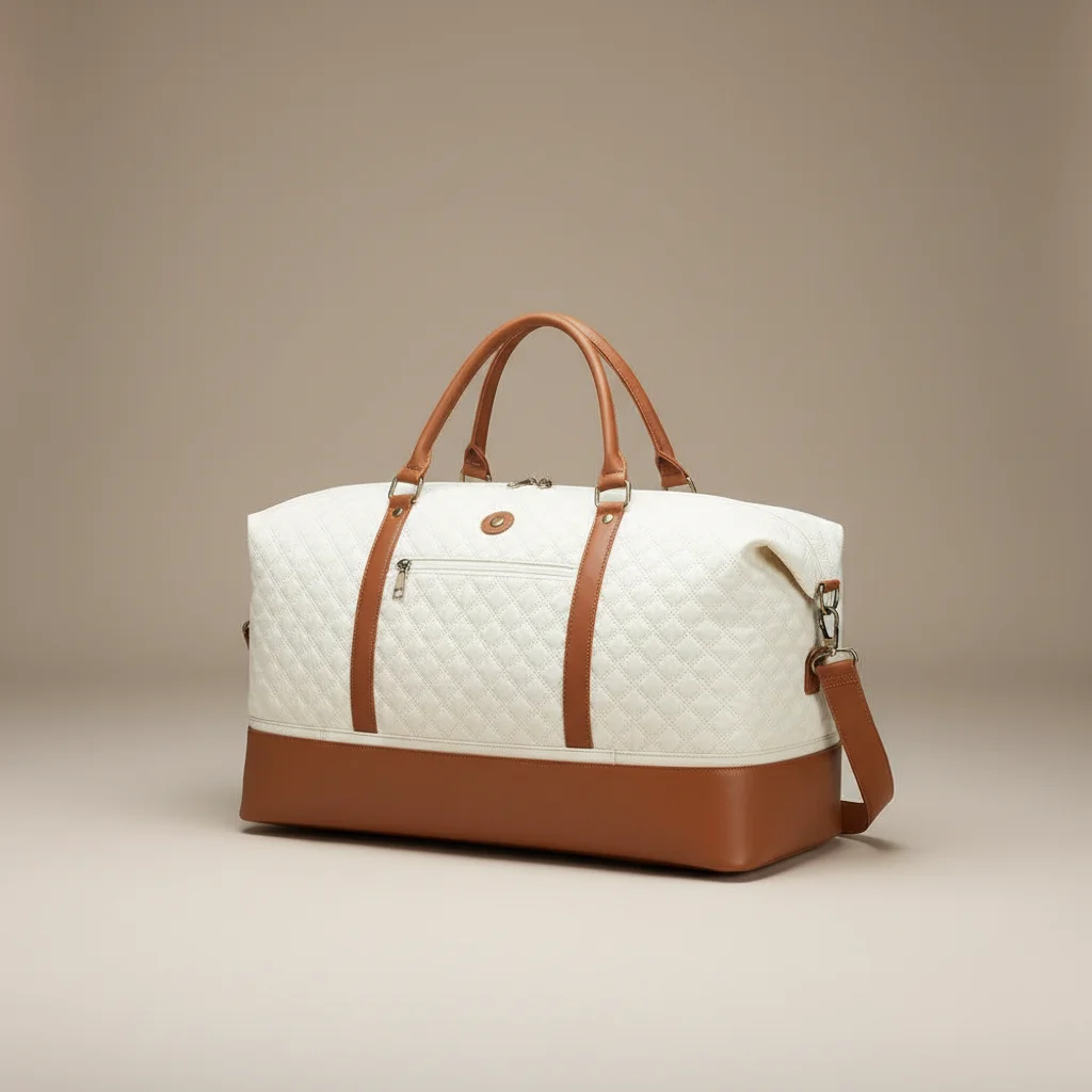 Sac toile voyage femme matelassé 40l - Vue 8 - Sac Toile