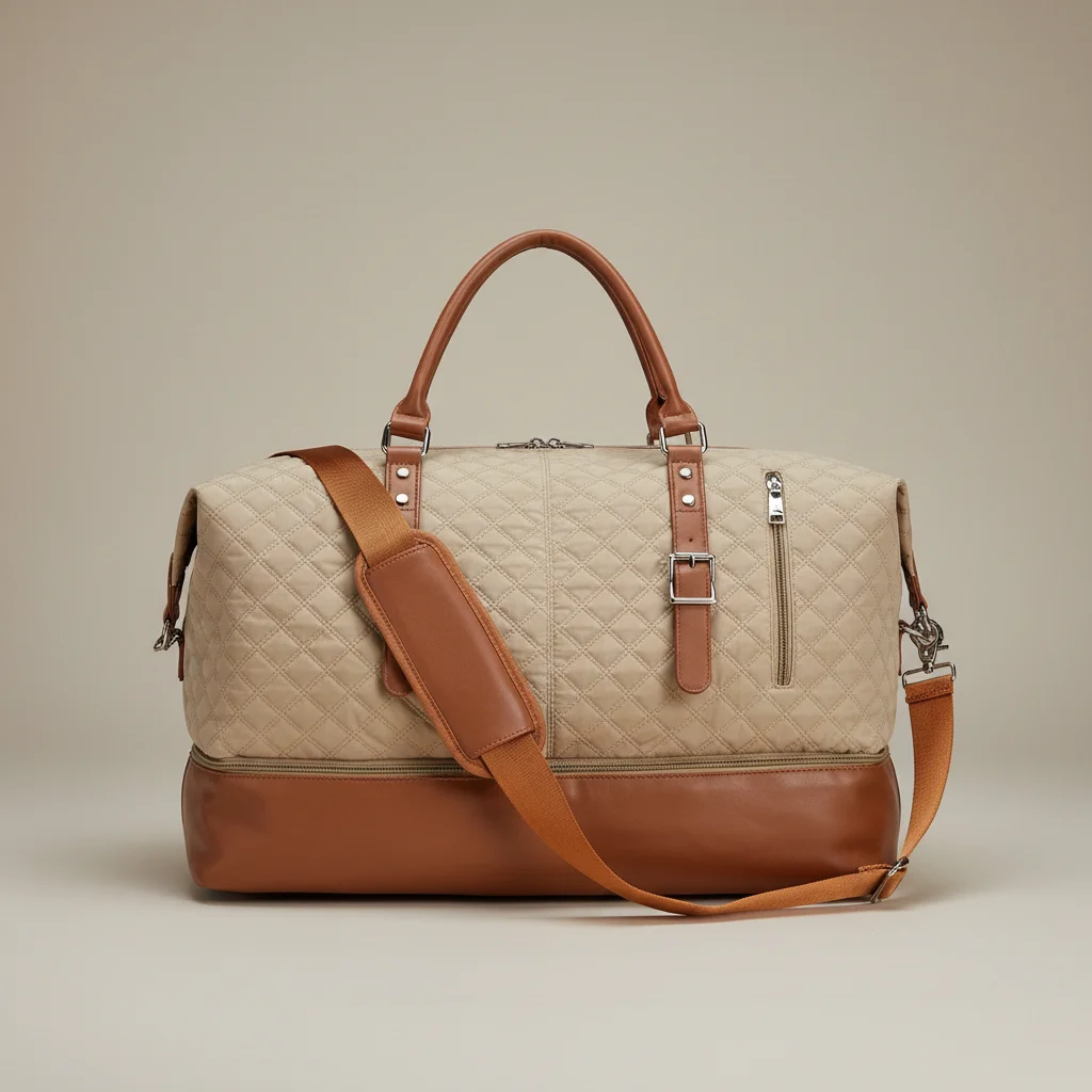 Sac toile voyage femme matelassé 40l - Vue 9 - Sac Toile